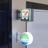 HERA 711 FamilyMart Night Light Magnetic Refrigerator Sticker