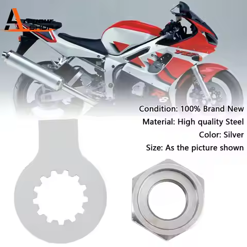 Areyourshop Front Sprocket Nut Lock Washer Tab Kit for YAMAHA R6 YZF 600 1000 TDM 850