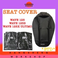 HONDA SEAT COVER (STANDARD) (WAVE 125/WAVE 125S/125X ULTIMO) LICIN 坐垫布 皮 SARUNG KULIT CUSHION WAVE12