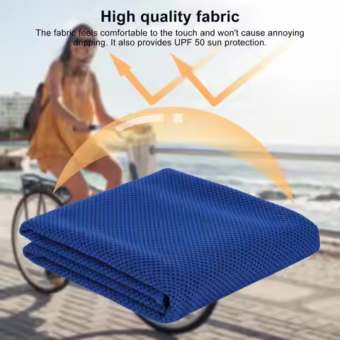 Portable Cooling Ice-feeling Towel Soft Breathable Cold-feeling Towel Quick-drying Cold-feeling Outd