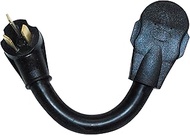 Heavy Duty 6AWG Wire NEMA 10-50P to NEMA 14-50R Adapter Cord Compatible with Tesla Vehicles/Other EV