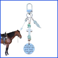 Horse Saddle Keychain Horse Saddle Keychain Horseshoe Vintage Cowboy Keychain Alloy Crafted Horse Sa