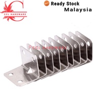 Quality Stainless Steel 3712 L Bracket 90° Angle Shape Shelf Angle Corner Furniture Accessories