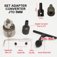 KEPALA BOR KECIL Lubang JTO 0.3 - 4 mm Mini Drill Chuck JTO Fit