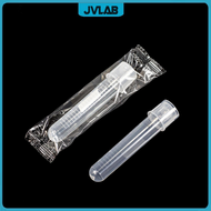 Plastic Shaking Tube Culture Tube 12ml Sterile Independent Packaging Two-Stage with Scale 10 pcs