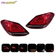 Tt LED Tail Brake Lamp Turn Signal Light Car Accessories For Mercedes Benz C-Class W205 C180 C200 C2