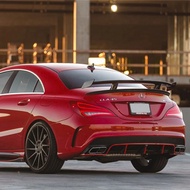 GT Spoiler For Mercedes CLA Wing CLA45 W117 C117 Matt Carbon Fiber Rear Trunk Lid Spoiler CLA180 CLA