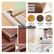 KAYU Wood Sticker/Wall Sticker/wallpaper/Wood motif Sticker/Wall Sticker/Wood Grain Sticker