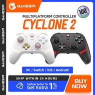 Gamesir- Cyclone 2 Wireless Controller with Hall Effect, Optional Base, PC Steam Switch, iOS, Androi