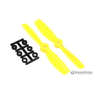 HQProp 5x4.5 Yellow Multi-Shaft Dedicated Propeller Glass Fiber Composite Material Flat Head Propell