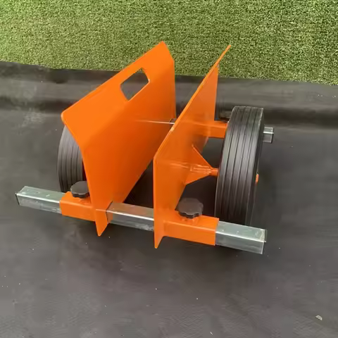 Marble Slab Mobile Turnover Wooden Door Trolley Construction Site Gypsum Slab Turnover