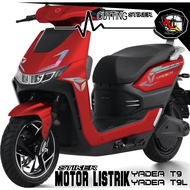 CUTTING STICKER ELECTRIC MOTORCYCLE STICKER 3/S ELECTRIC MOTORCYCLE STRIPING/ ELECTRIC BIKE LOGO YAD