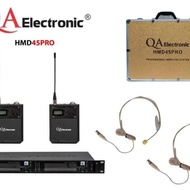PROMO- MIC WIRELESS QA ELECTRONIC HMD 45 PRO CLIP ON HEADSET - GERBANG SHOP01