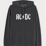 HOODIE ACDC RED FONT WHITE FONT