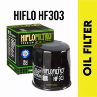 HIFLO FILTRO HF303 Oil Filter - KAWASAKI SUPERBIKE ALL MODEL - NINJA - Z - ZX - VERSYS