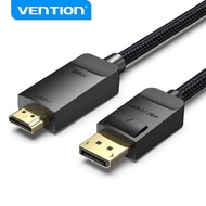 Vention DisplayPort to HDMI Converter DP Male to HDMI Male 4K@60Hz Braided Cable