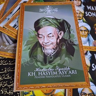 Poster poto KH Hasyim Asyari Nahdatul Ulama UKURAN 20X30