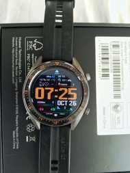 smart watch สมาร์ท ว๊อช นาฬิกา ออกกำลังกาย และ วัดชีพจร Huawei GT health care model FTN-B18 size 46mm. สภาพ ใหม่ ไม่รอย แบตเตอรี่สำรองไฟ 4 อาทิตย์++