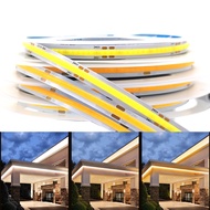 DC 12V 24V 1M-5M Dimmbare COB LED Strip Light High Density Flexible FOB COB LED Strip 320leds/m for