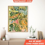 Tranh treo tường New Yorker Vintage Retro New Yorker Magazine Cover Poster 23 June 1945 by Ilonka Ka