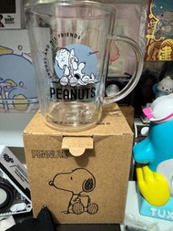 Peanuts 史努比Linus玻璃杯
