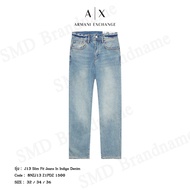 Armani Exchange กางเกงยีนส์ รุ่น J13 Slim Fit Jeans In Indigo Denim Code: 8NZJ13 Z1PDZ 1500