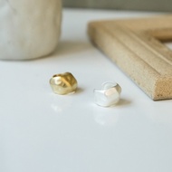 [ZANZAN ZANZAN] Original Matte Metal Embossed Ear Bone Clip [EK08BL009]