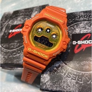 G Shock DW5900 Tapak Kucing Orange Jam tangan G shock Tapak Kucing Jam g shock Orange DW5900  Oren g shock Autolight