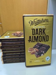 Whittaker's Dark Almond Chocolate