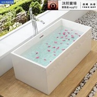 和成浴缸家用成人壓克力小戶型獨立式多尺寸浴池