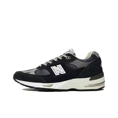 New Balance NB 991 991 Retro Fabric Leather Slip-Resistant Durable Low-Top Casual Running Shoes Men'