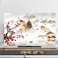 Antique Hanging  New style smart android Dust TV Cover Computer Cloth Home Decoration Dustproof tv screen protector curved 4k television  murah LED Elastic /32 37 39 40 43 45 48 49 52 55 58 60 65 inch