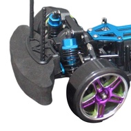 [svzfjuv] RC Car 265mm Wheelbase Body Frame Chassis Kit for HSP 94123 Model