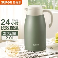 Poer Thermos 304 Stainless Steel Household Thermal Insulation Thermos Large Capacity Open Thermos Of