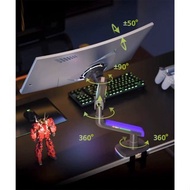 NB A6 Gaming Monitor Arm 27-50 Inch Curved Arc Screen Desktop Monitor Holder 2-18kgs Ultra Wide Moni