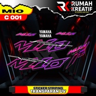 Sticker Mio Soul Karbu 2006-2012 Striping Variation Transparent Uv Soul 115 Soul Lama Soul Z Mx Soul