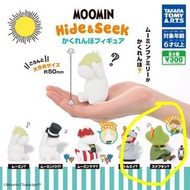 [求換]Moomin Hide & Seek 扭蛋Figures 阿金 史力奇