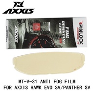 MT-V-31 Helmet Anti Fog Film For AXXIS HAWK EVO SV/PANTHER SV