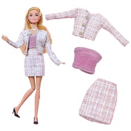 1 Pcs Fashion Dress For 1/6 Doll Daily Outfit Party Skirt Winter Sweater Hat Jeans Clothes For Barbi