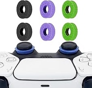 MYSTICHOME 6 Pack Precision Rings Aim Assist for PS5, for PS4, Compatible with Xbox Controllers Acce