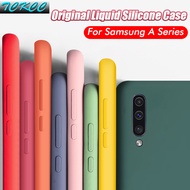 For Samsung Galaxy A50 A50S A30S A20S A10S A20 A30 soft liquid silicone baby skin case feel phone back cover