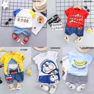 Boy's shorts set, girls' shorts set, combo of 3 sets of your choice, cotton 4c, size 5-20kg...