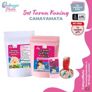 SET OF YELLOW DROP LIGHT JAWATA