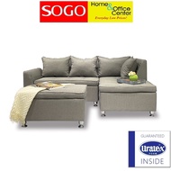 SOGO FRANCISCO L-shape Sofa Sectional Sofa Uratex Foam