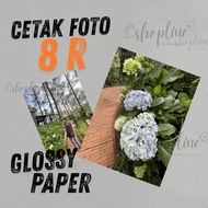 8R Size Photo Printing 20x25 cm Glossy Photo Wash