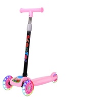 Hot selling luggage scooter kids PU LED Wheel Kick Toy Scooter Baby Adjustable Children Foot  or 2-8 Year Kids