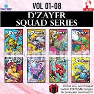 [SI HUP LICK] D'ZAYER SQUAD SERIES VOL 01-08 : TITAN | 07 : DISCIPLINE | 06: HUNTERS - COMIC DZAYER