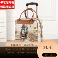 【Waterproof and hard-wearing】New Trolley Bag Travel Bag Women's Luggage Bag Handbag Trolley Waterproof Trolley Travel B