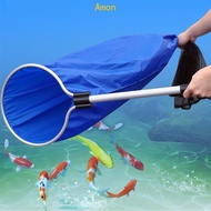 Amon Aquarium Koi Sock Net Fishing Net Fish Landing Net Catching Net Soft Mesh Basket
