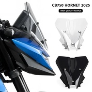 Motorcycle Touring Windshield Windscreen For Honda CB750 HORNET 2025 Wind Deflector Visor CB 750 HOR